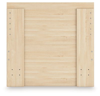 Ashley Onita Natural Twin Panel Platform Bed