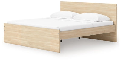 Ashley Onita Natural Queen Panel Platform Bed