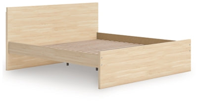 Ashley Onita Natural Queen Panel Platform Bed