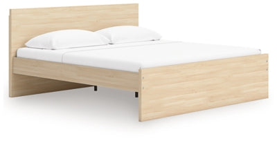 Ashley Onita Natural Queen Panel Platform Bed