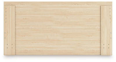 Ashley Onita Natural Queen Panel Platform Bed