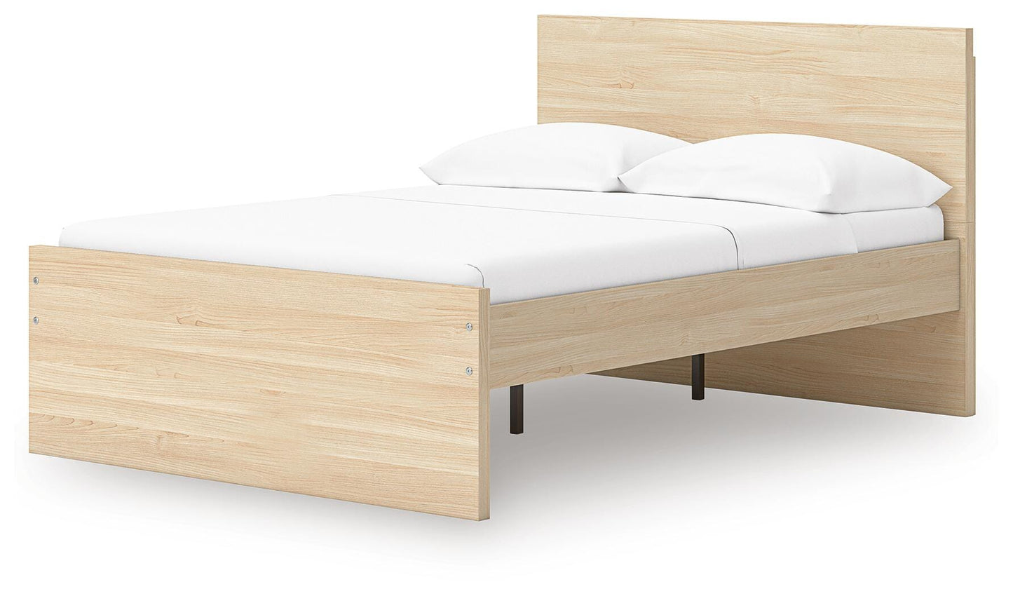 Ashley Onita Natural Full Panel Platform Bed