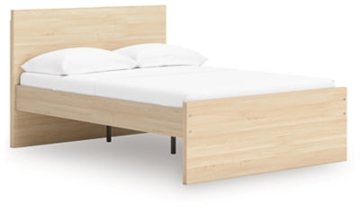 Ashley Onita Natural King Panel Platform Bed