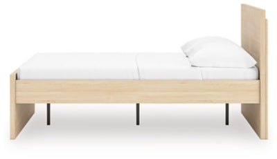 Ashley Onita Natural Full Panel Platform Bed