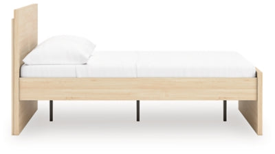 Ashley Onita Natural King Panel Platform Bed