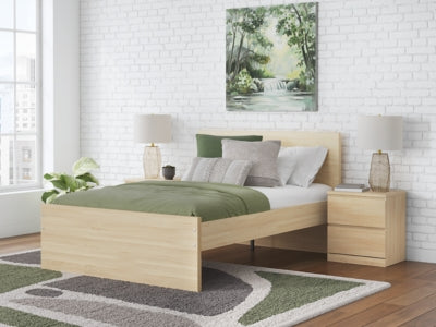 Ashley Onita Natural Full Panel Platform Bed