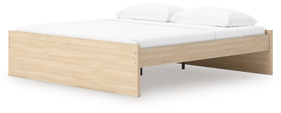 Ashley Onita Natural King Platform Bed