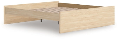 Ashley Onita Natural King Platform Bed