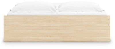 Ashley Onita Natural King Platform Bed