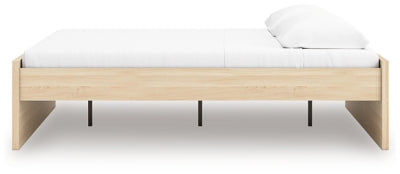 Ashley Onita Natural King Platform Bed