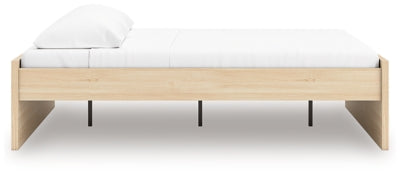 Ashley Onita Natural King Platform Bed