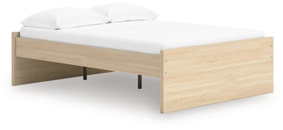 Ashley Onita Natural Full Platform Bed