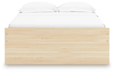 Ashley Onita Natural Full Platform Bed