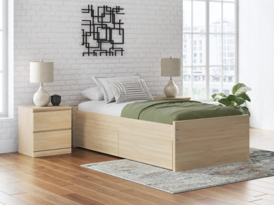 Ashley Onita Natural Full Platform Bed