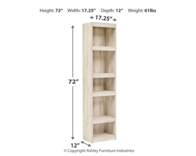 Ashley Bellaby Whitewash 4-Piece Entertainment Center with 60" TV Stand