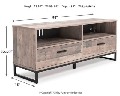 Ashley Neilsville Multi Gray 59" TV Stand