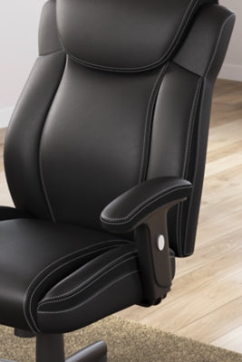 Ashley Corbindale Black Home Office Chair