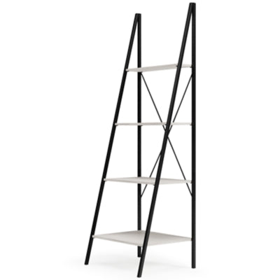 Ashley Bayflynn White Black Bookcase