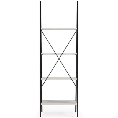 Ashley Bayflynn White Black Bookcase