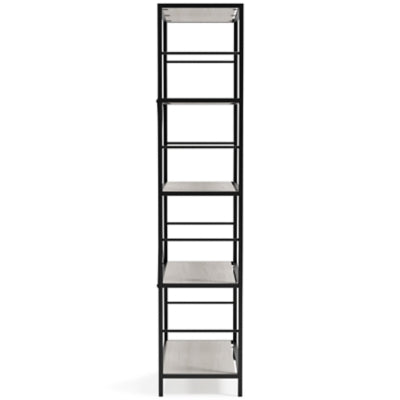 Ashley Bayflynn White Black 63" H Bookcase