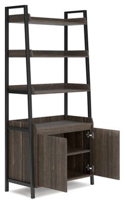 Ashley Zendex Dark Brown 72" Bookcase