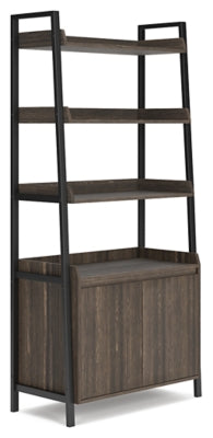 Ashley Zendex Dark Brown 72" Bookcase