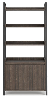 Ashley Zendex Dark Brown 72" Bookcase