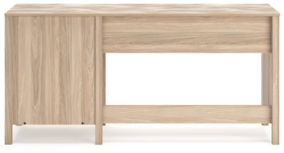 Ashley Battelle Tan 60" Home Office Desk