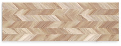 Ashley Battelle Tan 60" Home Office Desk