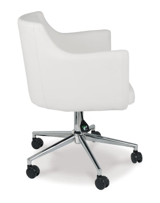 Ashley Baraga White Home Office Desk Chair