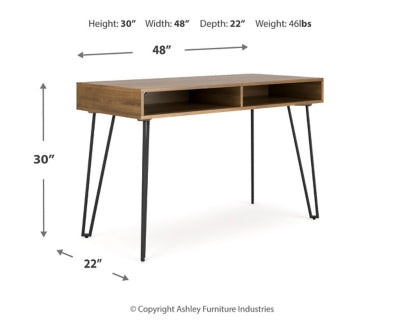 Ashley Strumford Brown Home Office 47" Desk