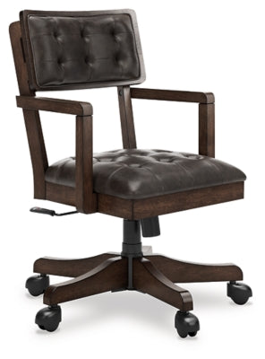 Ashley Breckington Dark Brown Home Office Desk Chair