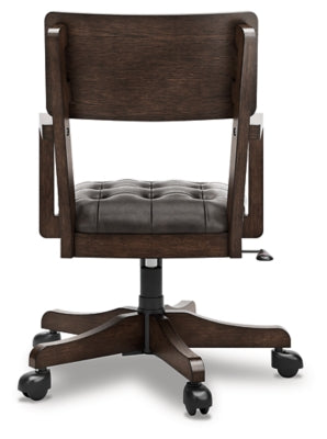 Ashley Breckington Dark Brown Home Office Desk Chair