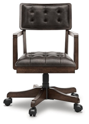 Ashley Breckington Dark Brown Home Office Desk Chair
