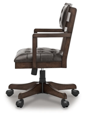 Ashley Breckington Dark Brown Home Office Desk Chair
