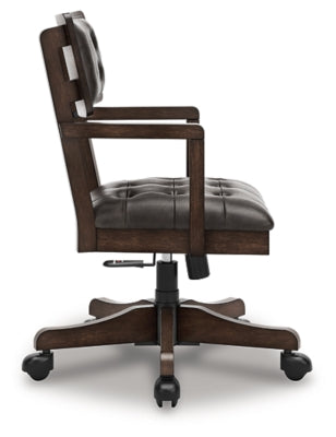 Ashley Breckington Dark Brown Home Office Desk Chair
