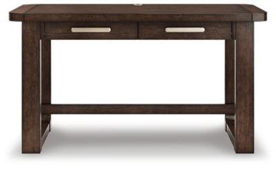 Ashley Breckington Dark Brown 56" Home Office Desk