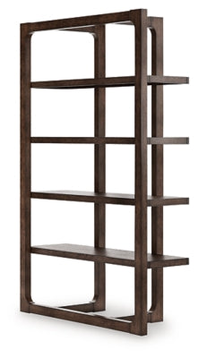 Ashley Breckington Dark Brown 76" Bookcase
