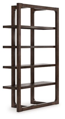 Ashley Breckington Dark Brown 76" Bookcase