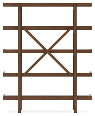 Ashley Lyncott Brown 70" Bookcase