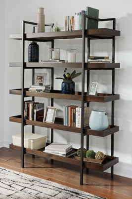 Ashley Starmore Brown 76" Bookcase
