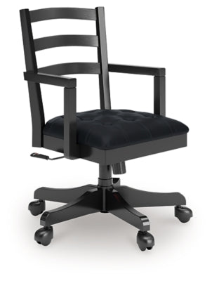 Ashley Wildenauer Black Home Office Desk Chair