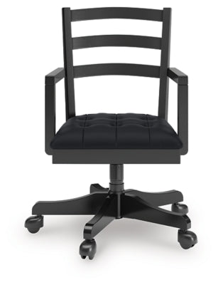 Ashley Wildenauer Black Home Office Desk Chair