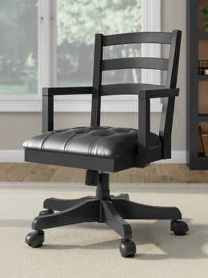 Ashley Wildenauer Black Home Office Desk Chair