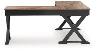 Ashley Wildenauer Brown Black Home Office Desk