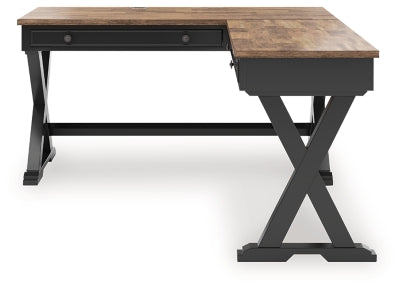 Ashley Wildenauer Brown Black Home Office Desk