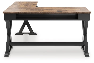 Ashley Wildenauer Brown Black Home Office Desk