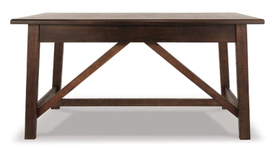 Ashley Baldridge Rustic Brown Home Office Desk