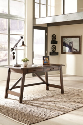 Ashley Baldridge Rustic Brown Home Office Desk