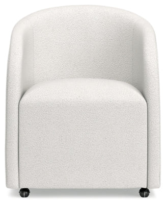 Ashley Korestone White Home Office Desk Chair